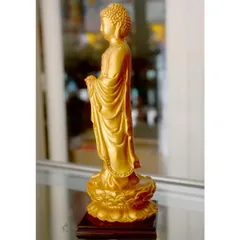 Tượng Đức Phật A Di Đà đứng cao 21cm-nhiều mẫu composite