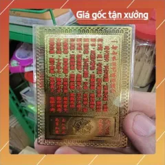 kim bài linh phù tháp xá lợi đà la ni HÀNG CAO CẤP, có hoả tốc