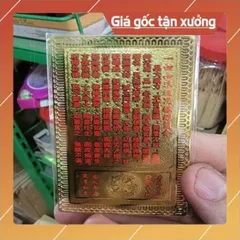 kim bài linh phù tháp xá lợi đà la ni HÀNG CAO CẤP, có hoả tốc