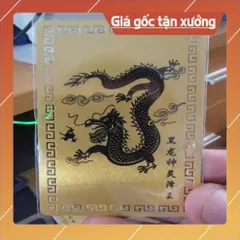 kim bài linh phù hắc long thần HÀNG CAO CẤP, có hoả tốc