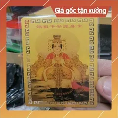 kim bài linh phù thiên hậu HÀNG CAO CẤP, có hoả tốc