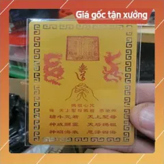 kim bài linh phù thiên hậu HÀNG CAO CẤP, có hoả tốc