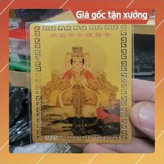 kim bài linh phù thiên hậu HÀNG CAO CẤP, có hoả tốc