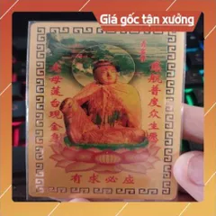kim bài linh phù phật đản sanh HÀNG CAO CẤP, có hoả tốc