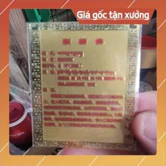 kim bài linh phù phật dược sư HÀNG CAO CẤP, có hoả tốc