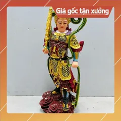 Bộ Tượng Long Thần - Hộ Pháp, Ông Tiêu - Hộ Pháp cao 40cm có hoả tốc