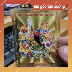 kim bài linh phù quan thánh , châu xương , quan bình HÀNG CAO CẤP, có hoả tốc