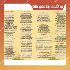 10 Tờ Nghi Thức Lễ Kính Mừng Phật Đản- Khổ A4. A3 Ép 2 Mặt DƯƠNG KHOA SHOP