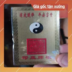 kim bài linh phù huyền thiên chấn võ đại đế HÀNG CAO CẤP, có hoả tốc