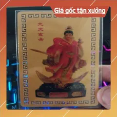 kim bài linh phù cửu thiên huyền nữ HÀNG CAO CẤP, có hoả tốc