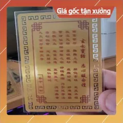 kim bài linh phù cửu thiên huyền nữ HÀNG CAO CẤP, có hoả tốc