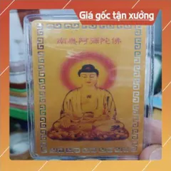 kim bài linh phù phật a di đà HÀNG CAO CẤP, có hoả tốc