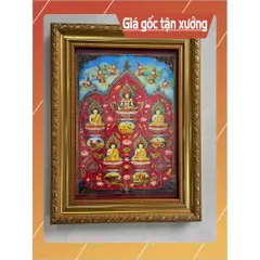 Khung tranh thờ CHIẾN SĨ TRẬN VONG bền màu + Khung ảnh sáng đẹp kích thước 3 cỡ