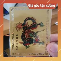 kim bài linh phù tây hải long vương HÀNG CAO CẤP, có hoả tốc