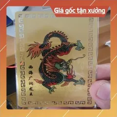 kim bài linh phù tây hải long vương HÀNG CAO CẤP, có hoả tốc