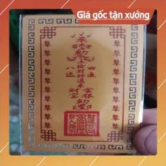 kim bài linh phù ngũ lộ thần tài HÀNG CAO CẤP, có hoả tốc
