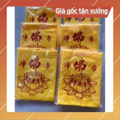 Chổi quét bụi bàn thờ, quét bụi vệ sinh Tượng Phật, khăn lau Tượng Phật và bàn thờ