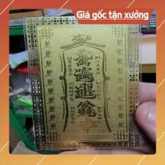 kim bài linh phù phúc lộc thọ hỉ tài HÀNG CAO CẤP, có hoả tốc