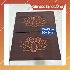 Nệm ngồi thiền.toạ cụ.miếng loát ngồi niệm Phật dày 5cm