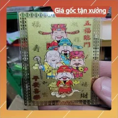 kim bài linh phù phúc lộc thọ hỉ tài HÀNG CAO CẤP, có hoả tốc