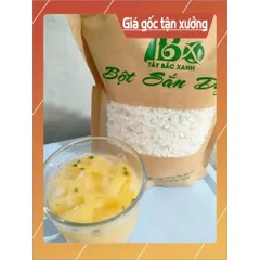 1Kg Tinh Bột Sắn Dây Nguyên Chất TÂY BẮC XANH CHÍNH HIỆU