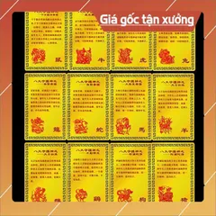 Kim Bài Phật Bản Mệnh - Phật A Di Đà - Bản mệnh 12 giáp - phật bản mệnh bỏ túi ví, ốp đt - Bình An, may mắn 2026