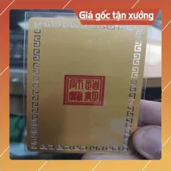 kim bài linh phù thiện tài đồng tử HÀNG CAO CẤP, có hoả tốc