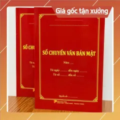 SỔ CHUYỂN VĂN BẢN MẬT có hoả tốc