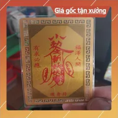 kim bài linh phù hoàng đại tiên HÀNG CAO CẤP, có hoả tốc