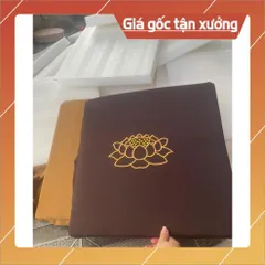 Nệm Ngồi Thiền - Tọa Cụ Ngồi Thiền Niệm Phật - Dày 5cm NÂU ĐEN