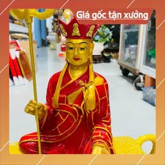 Địa Tạng Ngồi Đế Thính Cao 35cm Composit có hoả tốc