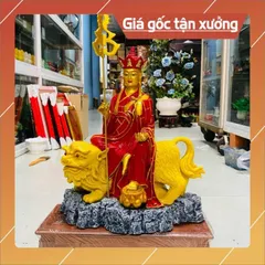 Địa Tạng Ngồi Đế Thính Cao 35cm Composit có hoả tốc