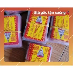 Combo 100 chiếc phù bình an mẹ quan âm - ép plastic