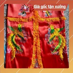 ÁO CHOÀNG QUAN ÂM, ĐỊA MẪU, ÁO  BÀ CHÚA XỨ MÀU ĐỎ QUÁ ĐẸP, NHIỀU CỠ