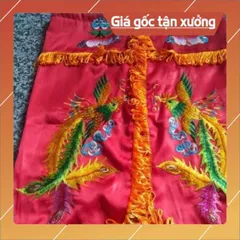 ÁO CHOÀNG QUAN ÂM, ĐỊA MẪU, ÁO  BÀ CHÚA XỨ MÀU ĐỎ QUÁ ĐẸP, NHIỀU CỠ