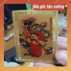 kim bài linh phù thần tài Lí Ngụy Tổ HÀNG CAO CẤP, có hoả tốc