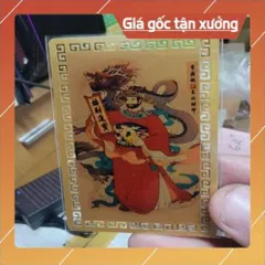 kim bài linh phù thần tài Lí Ngụy Tổ HÀNG CAO CẤP, có hoả tốc