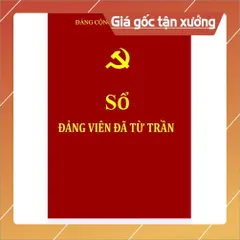 SỔ ĐẢNG VIÊN ĐÃ TỪ TRẦN (mẫu 9 - HSĐV) có hoả tốc