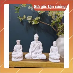 Bộ Tượng Tam Thánh Phật mini, Tượng Ta Bà Tam Thánh nhỏ