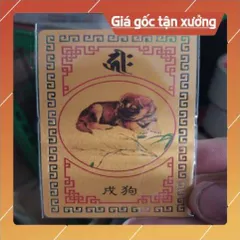 kim bài linh phù con giáp tuổi tuất HÀNG CAO CẤP, có hoả tốc