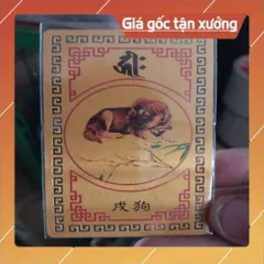 kim bài linh phù con giáp tuổi tuất HÀNG CAO CẤP, có hoả tốc
