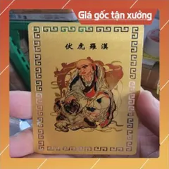 kim bài linh phù la hán phục hổ HÀNG CAO CẤP, có hoả tốc