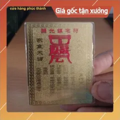 kim bài linh phù huyền vũ HÀNG CAO CẤP, có hoả tốc