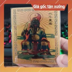 kim bài linh phù bắc đẩu tinh quân HÀNG CAO CẤP, có hoả tốc