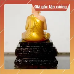 Tượng Ngài Thánh Tăng Sivali ngồi ôm bát cao 20cm CÓ HOẢ TỐC