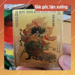 kim bài linh phù nguyên soái chân quân HÀNG CAO CẤP, có hoả tốc