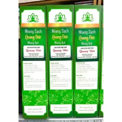 HỘP NHANG SẠCH Hương QUẾ 40CM  120 CÂY