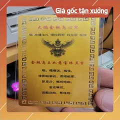 kim bài linh phù kim xí điểu HÀNG CAO CẤP, có hoả tốc