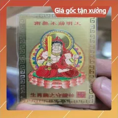 tấm đồng linh phù bất động minh vương HÀNG CAO CẤP, có hoả tốc