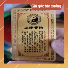 kim bài linh phù nguyên thủy thiên tôn HÀNG CAO CẤP, có hoả tốc